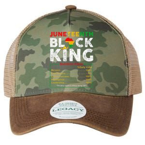 Nutritional Facts Juneteenth 1865 Black King Black Queen Legacy Tie Dye Trucker Hat