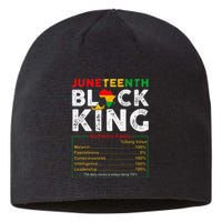 Nutritional Facts Juneteenth 1865 Black King Black Queen Sustainable Beanie