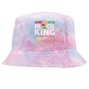 Nutritional Facts Juneteenth 1865 Black King Black Queen Tie-Dyed Bucket Hat