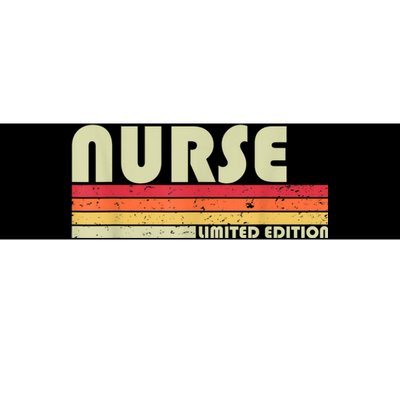 NURSE Funny Job Title Profession Birthday Worker Idea Bumper Sticker