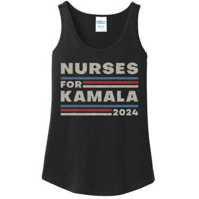 Nurses For Kamala 2024 Harris For President 2024 Election Ladies Essential Tank