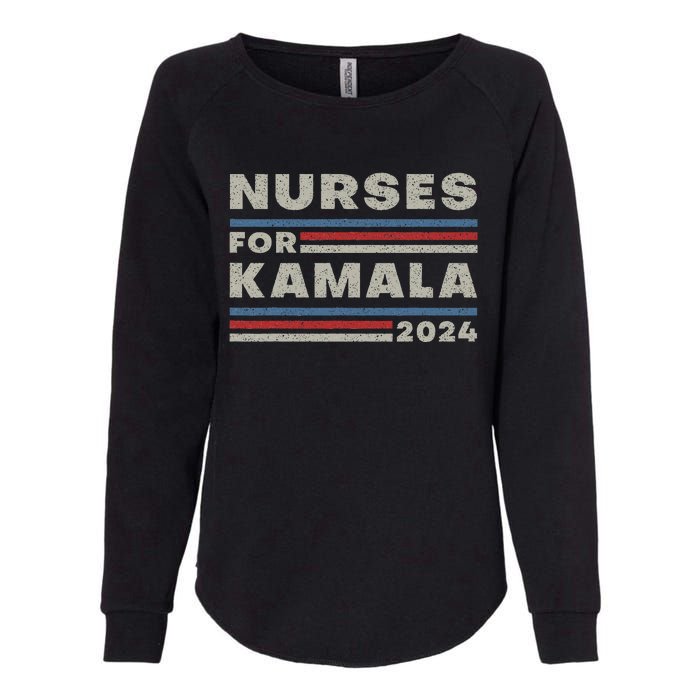 Nurses For Kamala 2024 Harris For President 2024 Election Womens California Wash Sweatshirt