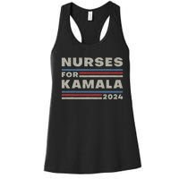 Nurses For Kamala 2024 Harris For President 2024 Election Women's Racerback Tank