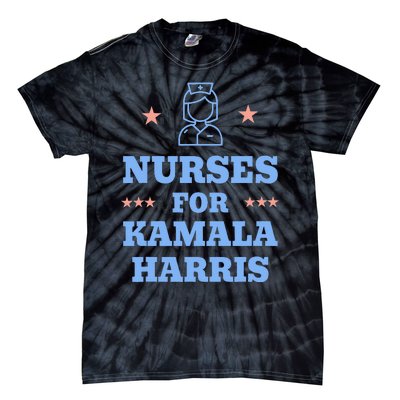 Nurse For Kamala Harris 2024 Progress Breaking Barriers Tie-Dye T-Shirt