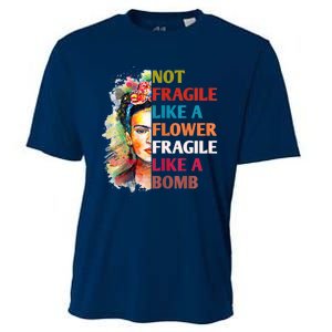 Not Fragile Like A Flower Fragile Like A Bomb Cooling Performance Crew T-Shirt