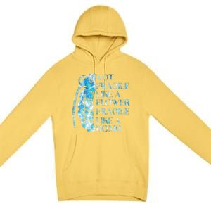 Not Fragile Like A Flower Fragile Like A Bomb Equality Pride Cute Gift Premium Pullover Hoodie