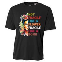 Not Fragile Like A Flower Fragile Like A Bomb For Cooling Performance Crew T-Shirt