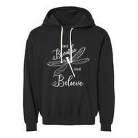 Not Fragile Like A Flower Fragile Like A Bomb For Garment-Dyed Fleece Hoodie