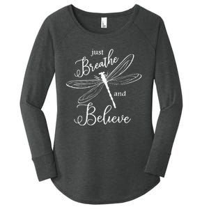 Not Fragile Like A Flower Fragile Like A Bomb For Women's Perfect Tri Tunic Long Sleeve Shirt