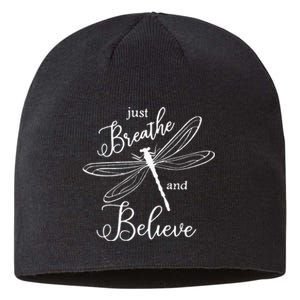 Not Fragile Like A Flower Fragile Like A Bomb For Sustainable Beanie