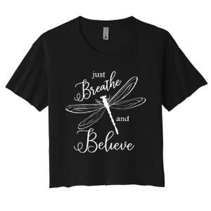 Not Fragile Like A Flower Fragile Like A Bomb For Women's Crop Top Tee