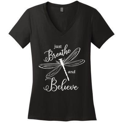 Not Fragile Like A Flower Fragile Like A Bomb For Women's V-Neck T-Shirt