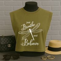 Not Fragile Like A Flower Fragile Like A Bomb For Garment-Dyed Women's Muscle Tee