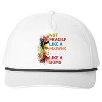 Not Fragile Like A Flower Fragile Like A Bomb For Snapback Five-Panel Rope Hat