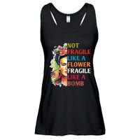 Not Fragile Like A Flower Fragile Like A Bomb For Ladies Essential Flowy Tank