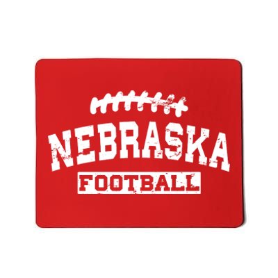 Nebraska Football Lace Logo Mousepad