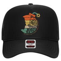 Not Fragile Like A Flower Fragile Like A Bomb Rbg Ruth Bader High Crown Mesh Back Trucker Hat