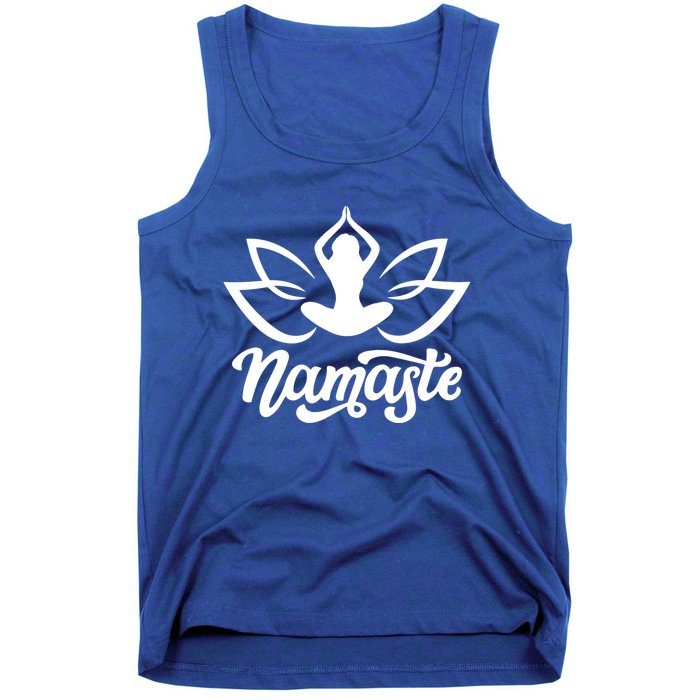 Namaste Flower Lotus Yoga Cute Gift Tank Top