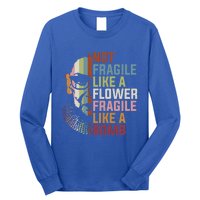 Not Fragile Like A Flower But A Bomb Ruth Bader Rbg Feminist Gift Long Sleeve Shirt