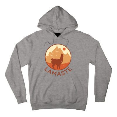 Namaste Funny Llama Yoga Tall Hoodie