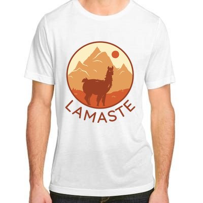 Namaste Funny Llama Yoga Adult ChromaSoft Performance T-Shirt