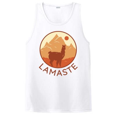 Namaste Funny Llama Yoga PosiCharge Competitor Tank