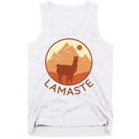 Namaste Funny Llama Yoga Tank Top