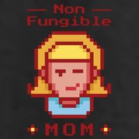 Non Fungible Mom NFT Adult Drive Performance Visor
