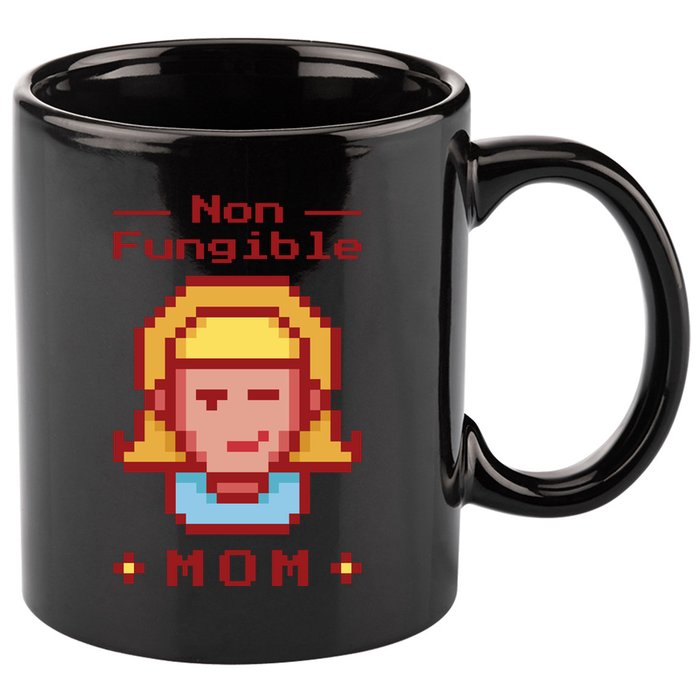 Non Fungible Mom NFT 11oz C Handle Ceramic Mug