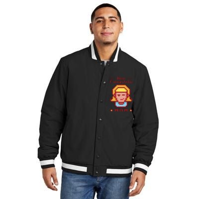 Non Fungible Mom NFT Insulated Varsity Jacket