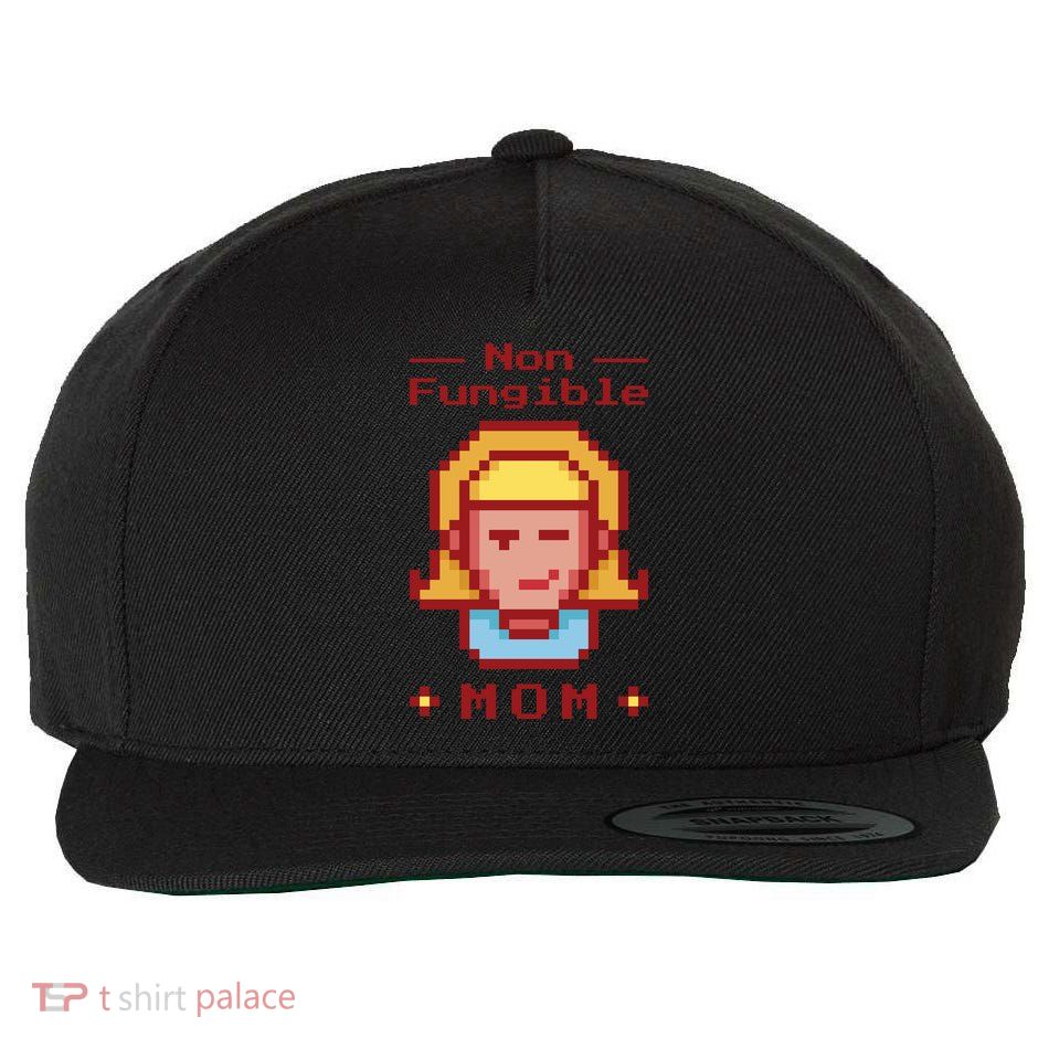 Non Fungible Mom NFT Wool Snapback Cap