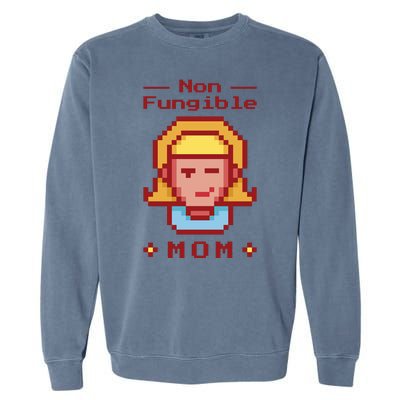 Non Fungible Mom NFT Garment-Dyed Sweatshirt