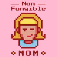 Non Fungible Mom NFT Button