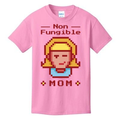 Non Fungible Mom NFT Kids T-Shirt