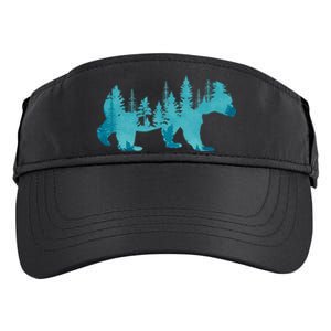 Nature Forest Mountains Trees Wildlife Animal Brown Bear Adult Drive Performance Visor