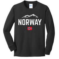 NORWAY Flag Men Women Kids NORWAY Kids Long Sleeve Shirt