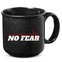 No Fear Motivation 15oz Campfire Ceramic Mug