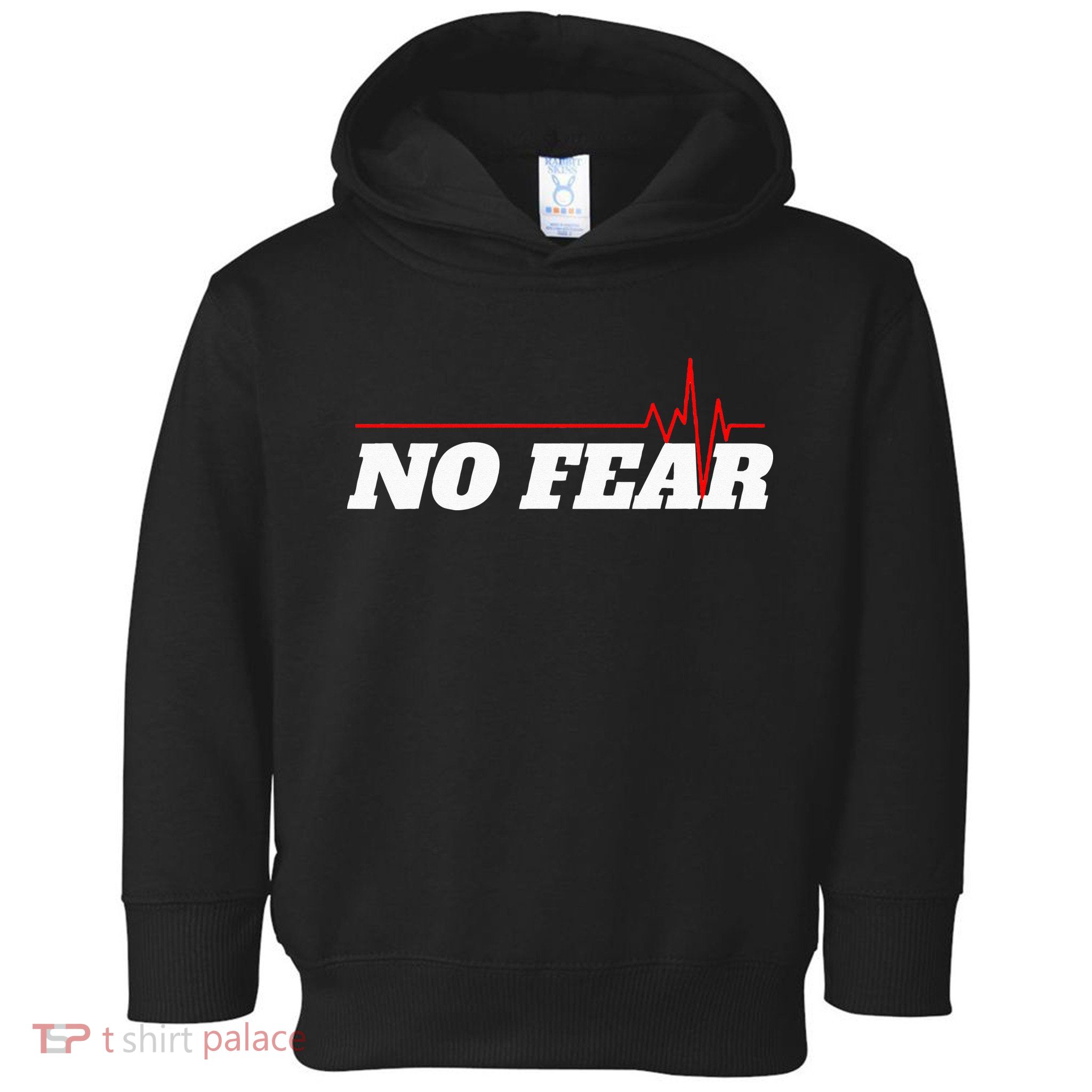 No Fear Motivation Toddler Hoodie