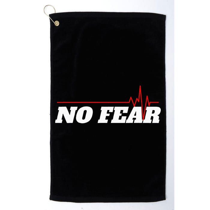 No Fear Motivation Golf Towel