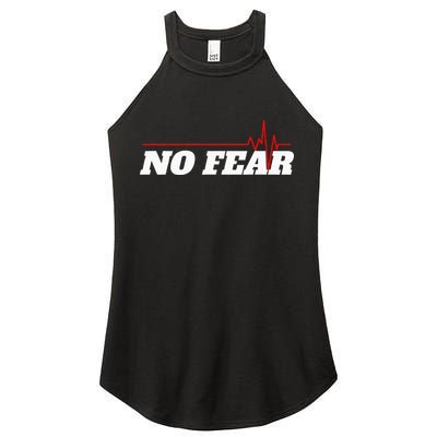 No Fear Motivation Women's Perfect Tri Rocker Tank