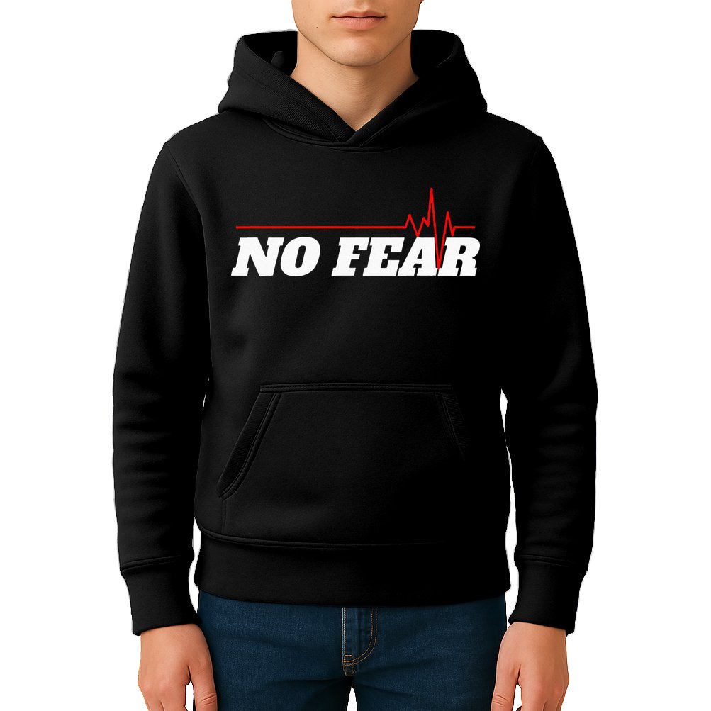 No Fear Motivation Kids Hoodie