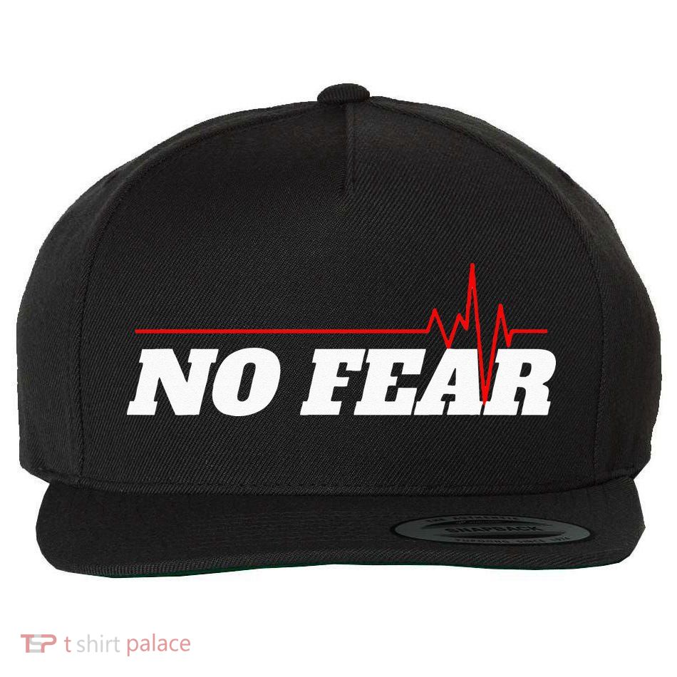 No Fear Motivation Wool Snapback Cap