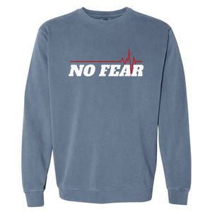 No Fear Motivation Garment-Dyed Sweatshirt