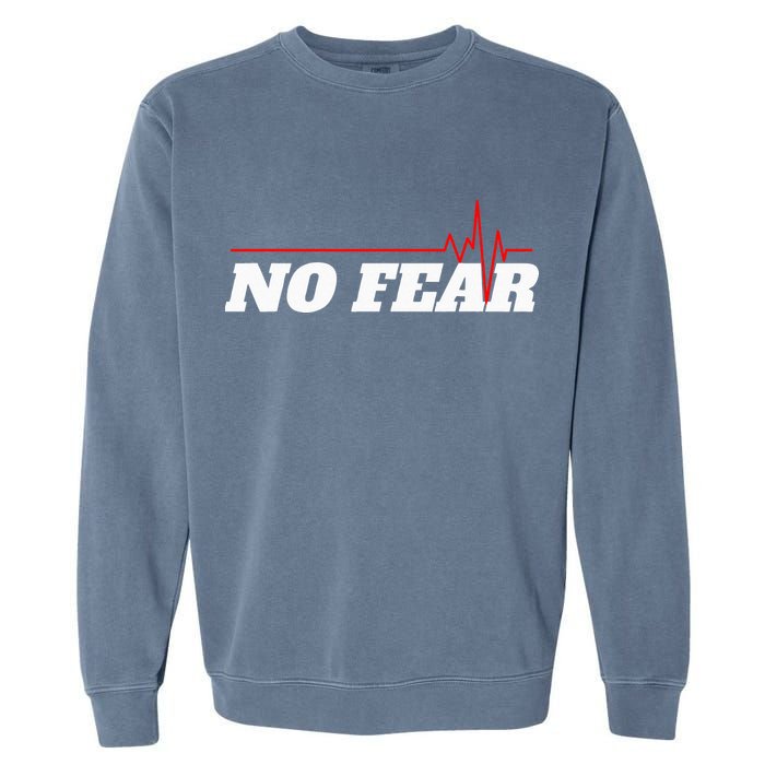 No Fear Motivation Garment-Dyed Sweatshirt
