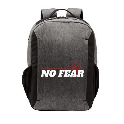 No Fear Motivation Vector Backpack