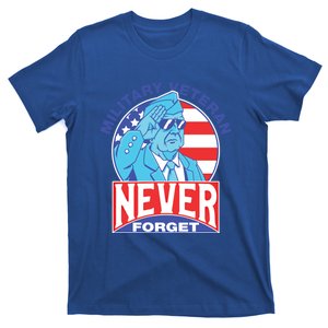 Never Forget Military Veteran Armed Forces Dad Mom Meaningful Gift T-Shirt