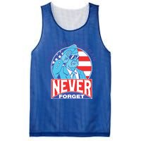 Never Forget Military Veteran Armed Forces Dad Mom Meaningful Gift Mesh Reversible Basketball Jersey Tank