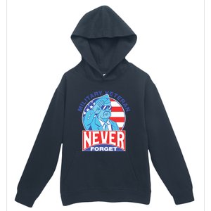 Never Forget Military Veteran Armed Forces Dad Mom Meaningful Gift Urban Pullover Hoodie