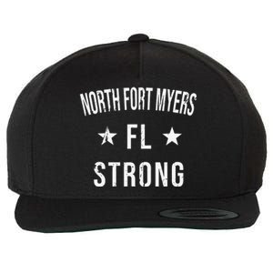 North Fort Myers FL Strong Hometown Souvenir Vacation Florid Wool Snapback Cap