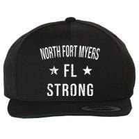 North Fort Myers FL Strong Hometown Souvenir Vacation Florid Wool Snapback Cap